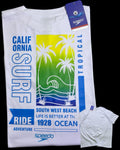 camiseta blanco talla M - estilo playero