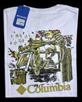 camiseta blanco calavera talla L - estilo aventura