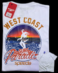 camiseta blanco surf - estilo playero