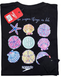 camiseta negro talla M - estilo playero