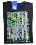 camiseta negro pesca - estilo aventura