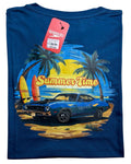 camiseta color car talla XXL - estilo playero