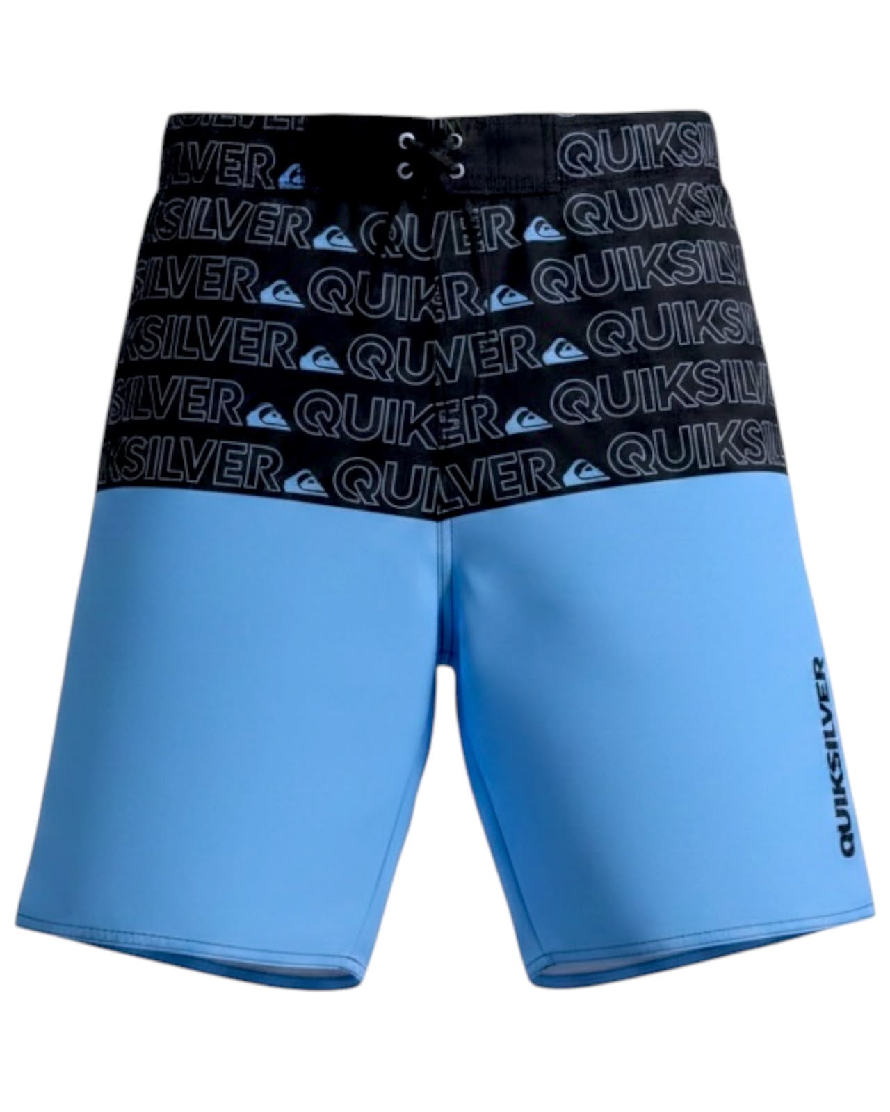Pantaloneta Playera Antifluido Secado Rápido - estilo negro azul quick