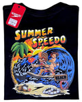 camiseta negro summer - estilo playero