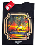 camiseta negro playa talla L - estilo playero