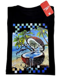 camiseta negro coco talla XL - estilo playero