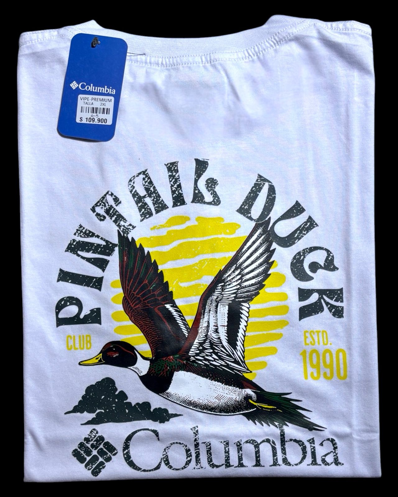 camiseta blanco pato talla XXL - estilo aventura