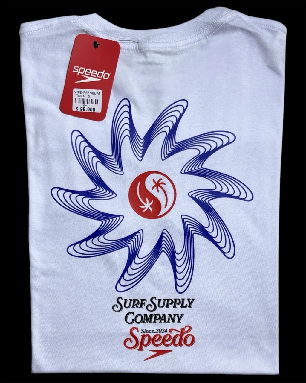 camiseta blanco surf - estilo playero