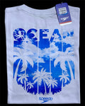 camiseta blanco ocean - estilo playero