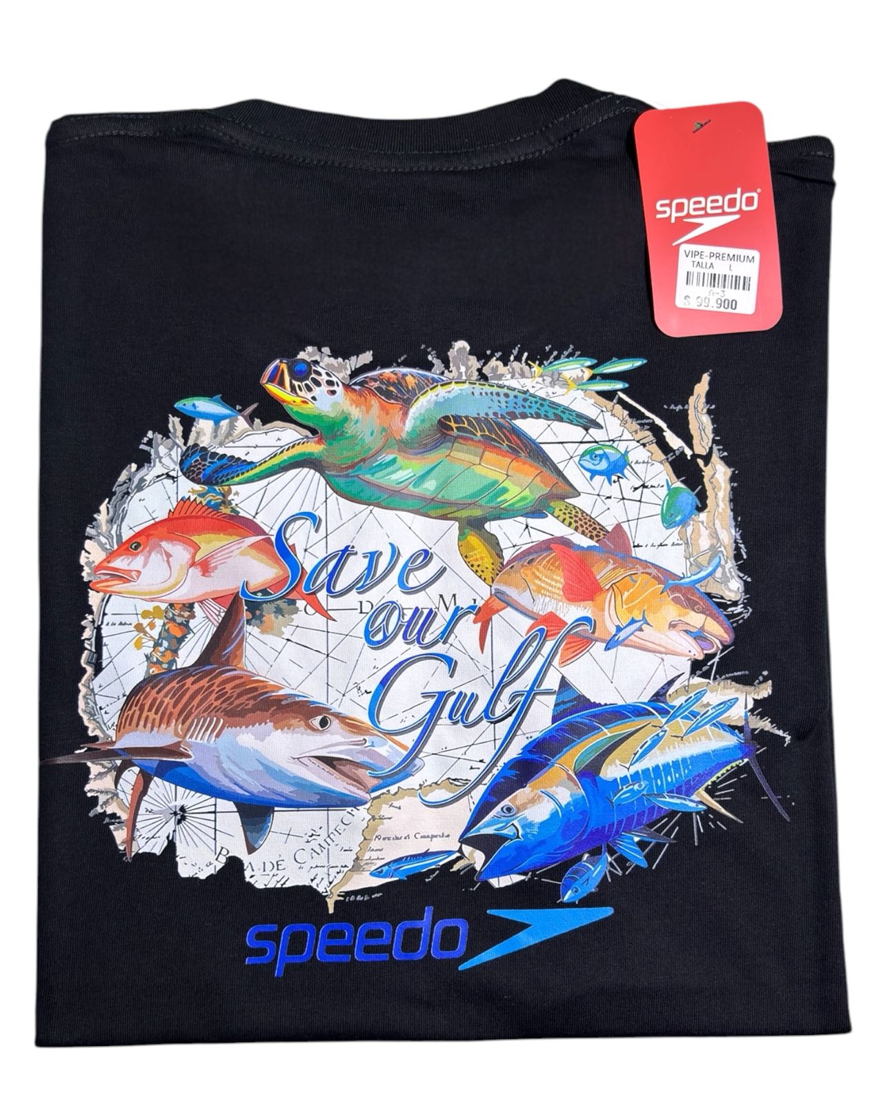 camiseta negro turtle  - estilo playero