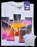 camiseta blanco talla M - estilo playero