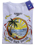 camiseta blanco sunshine talla XXL - estilo playero