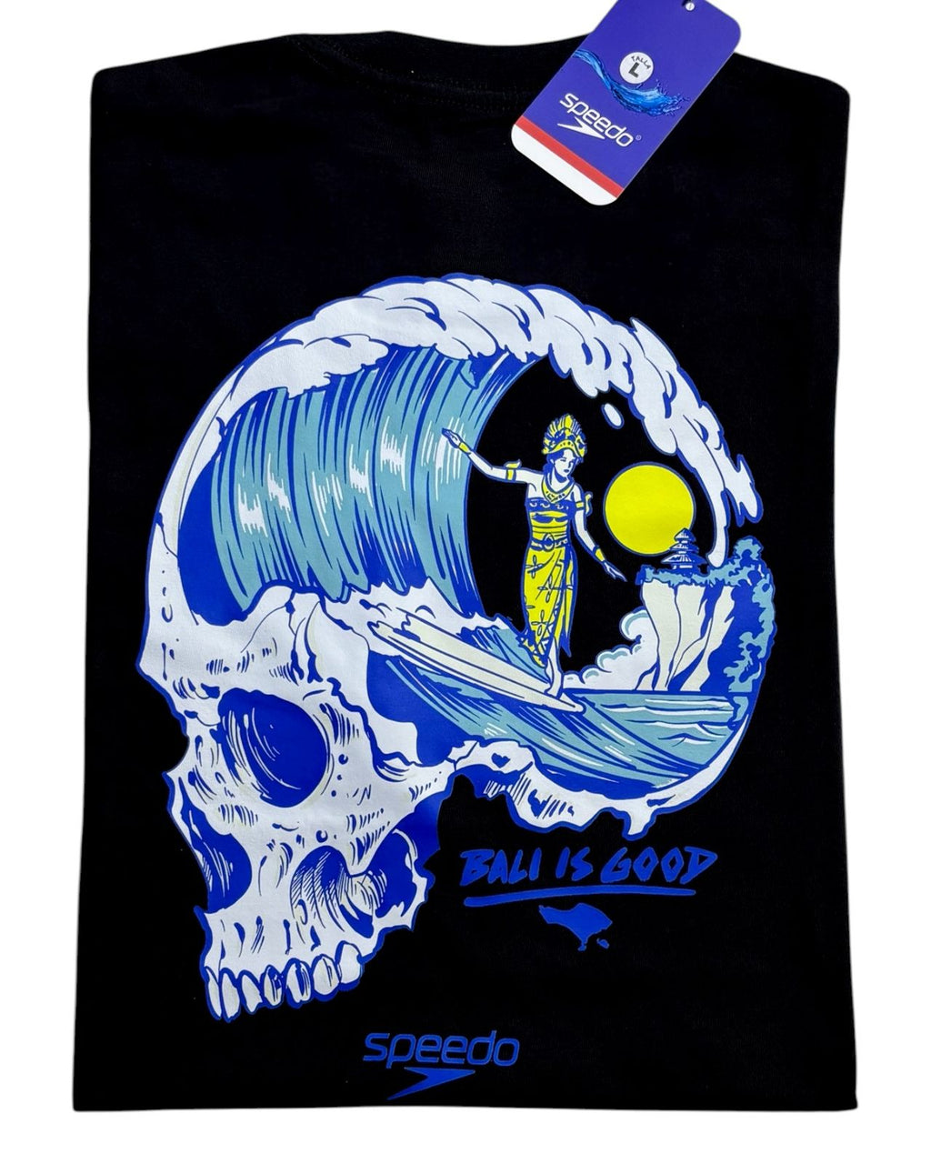 camiseta negro calavera talla XXL - estilo playero