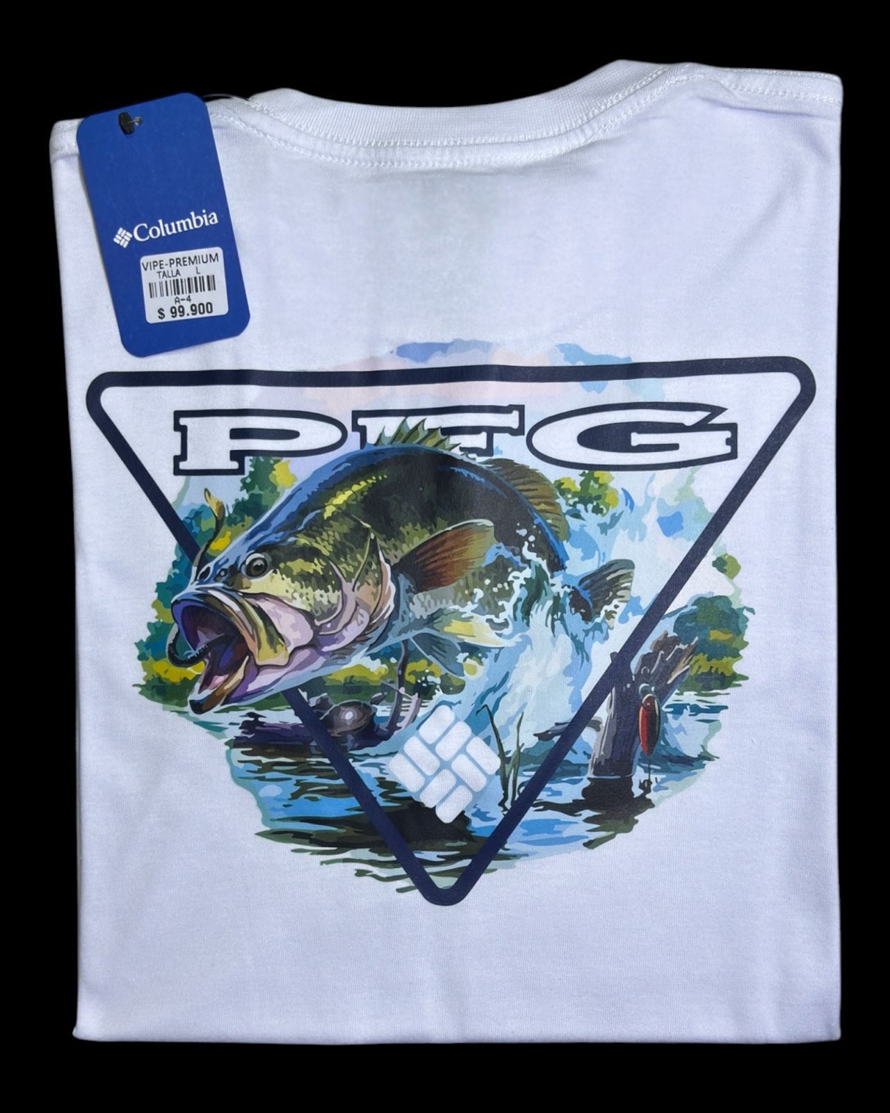 camiseta blanco pesca talla XXL - estilo aventura