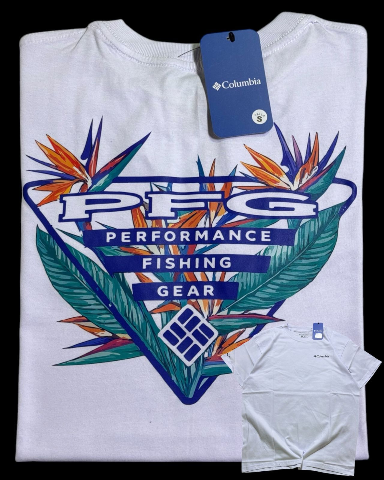 camiseta blanco palm talla XXL - estilo aventura