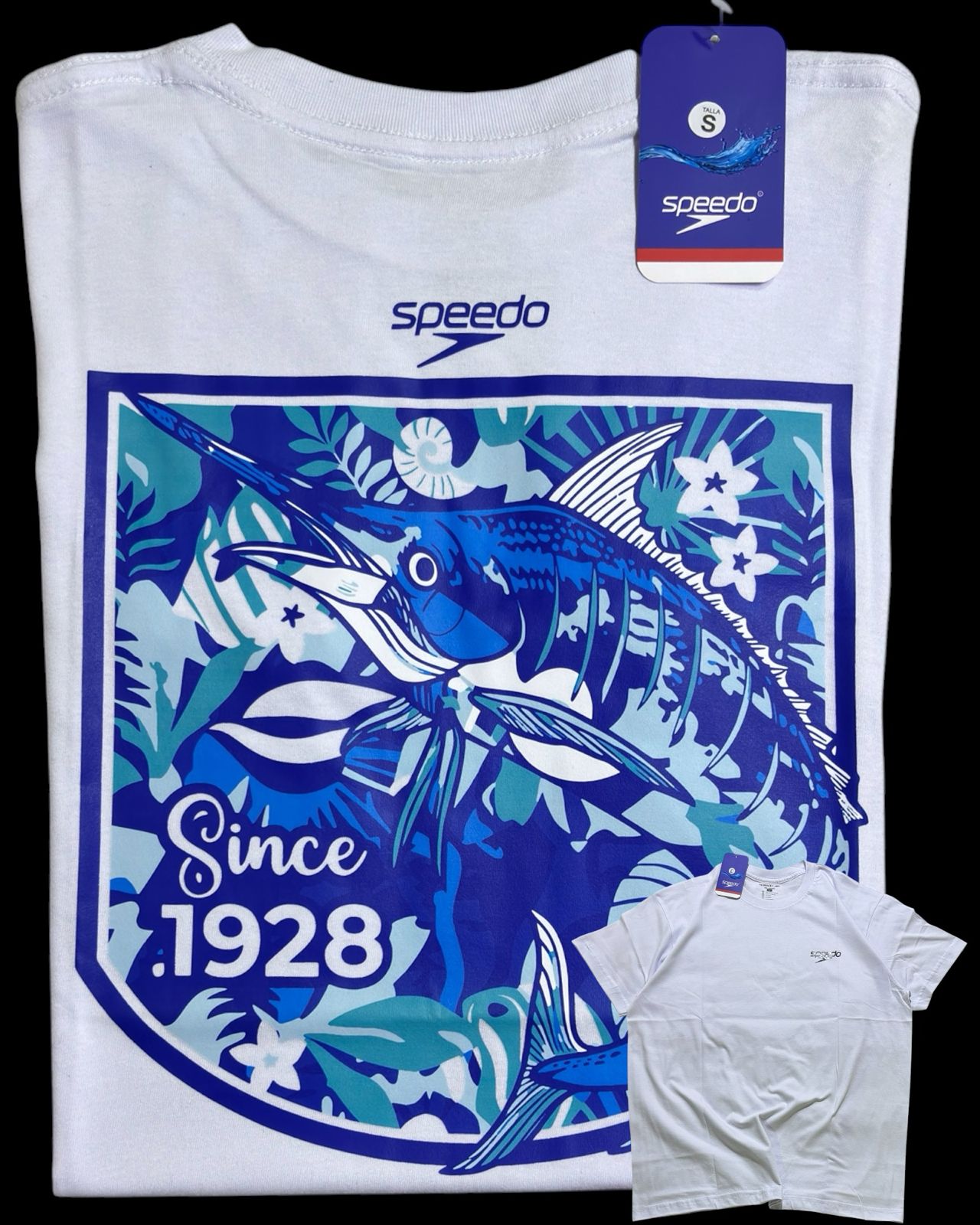 camiseta blanca talla S - estilo playero