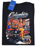 camiseta negro route66 talla XXL - estilo aventura