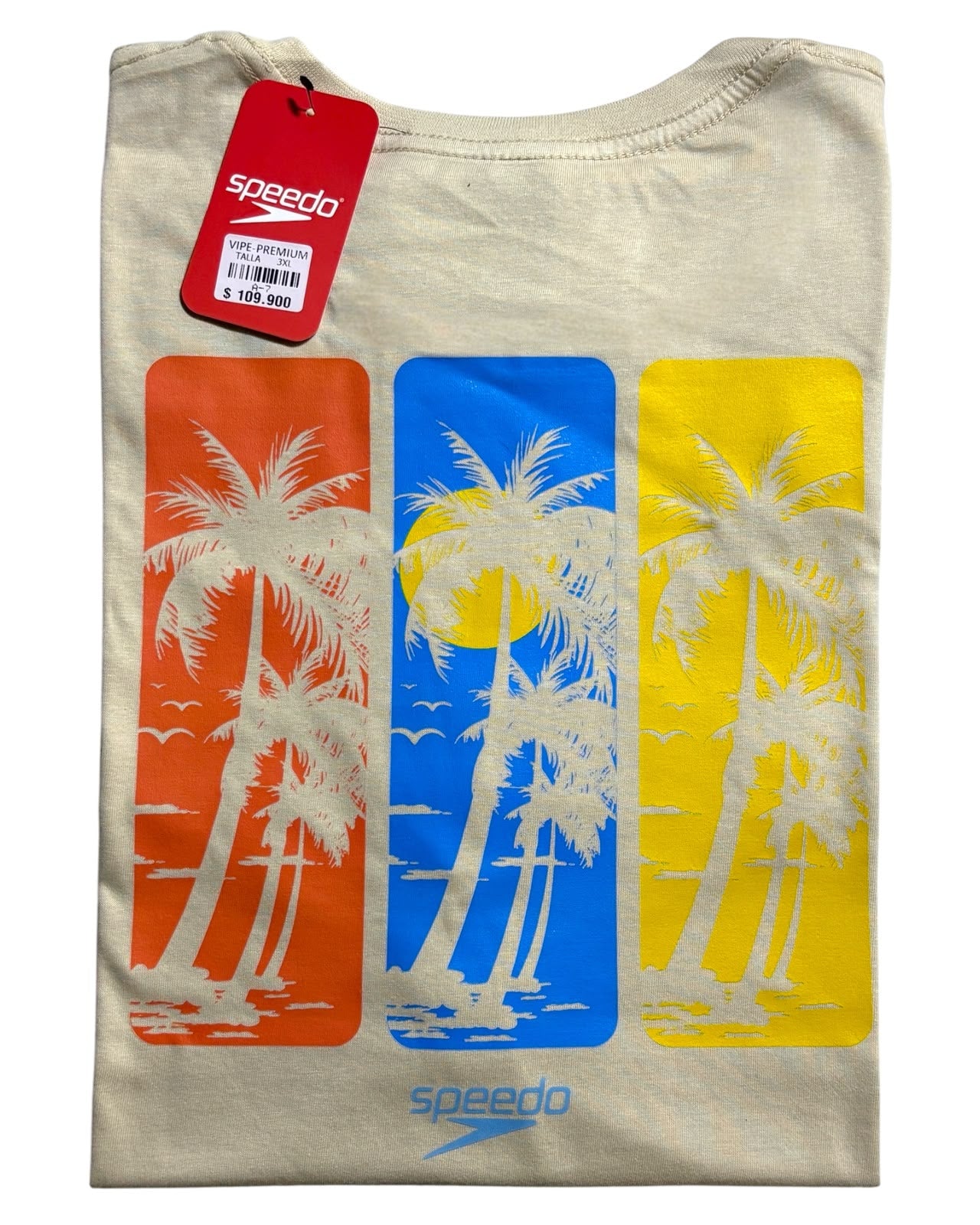 camiseta color palm talla XXXL - estilo playero