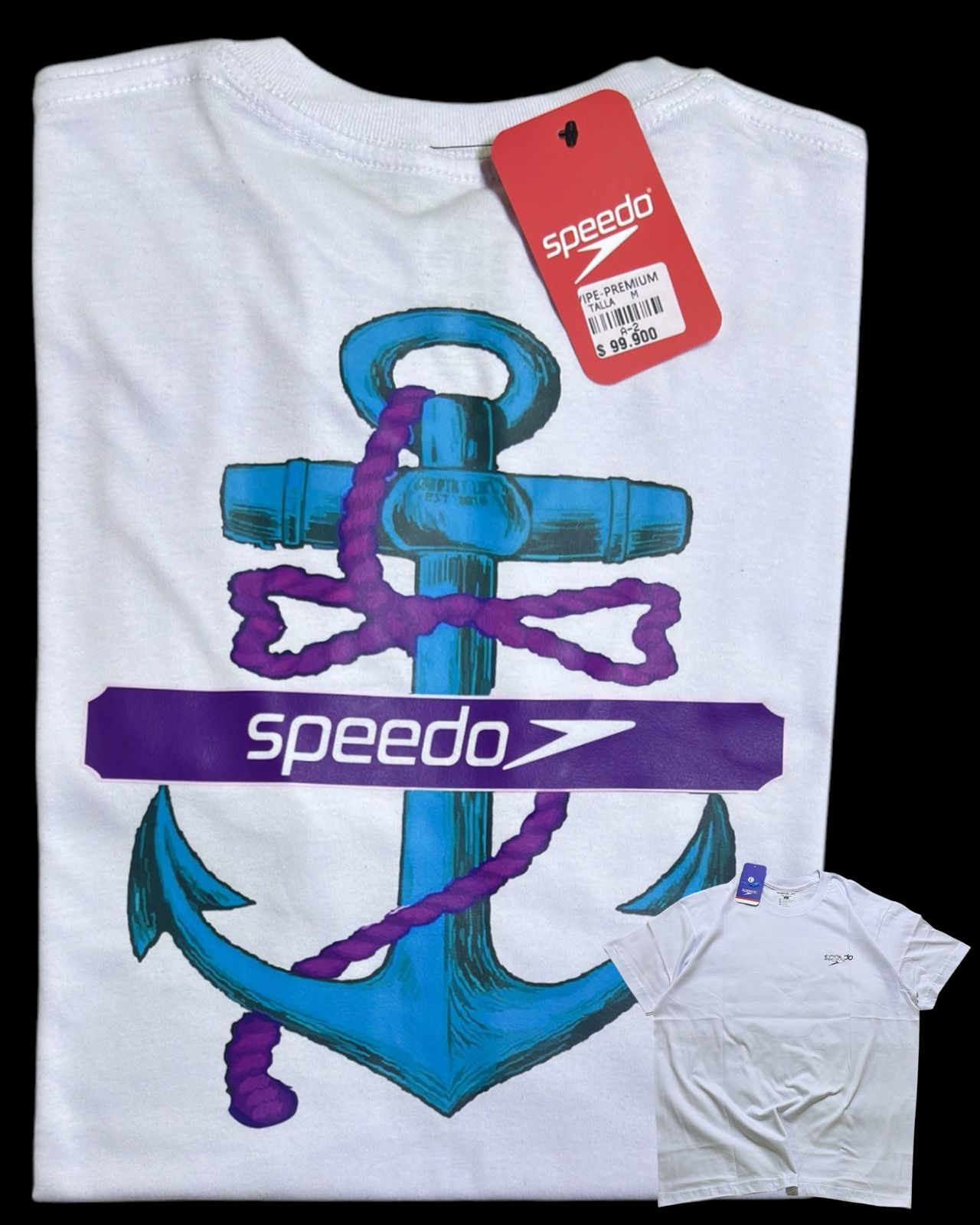 camiseta blanco talla M - estilo playero