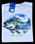 camiseta blanco pesca - estilo aventura