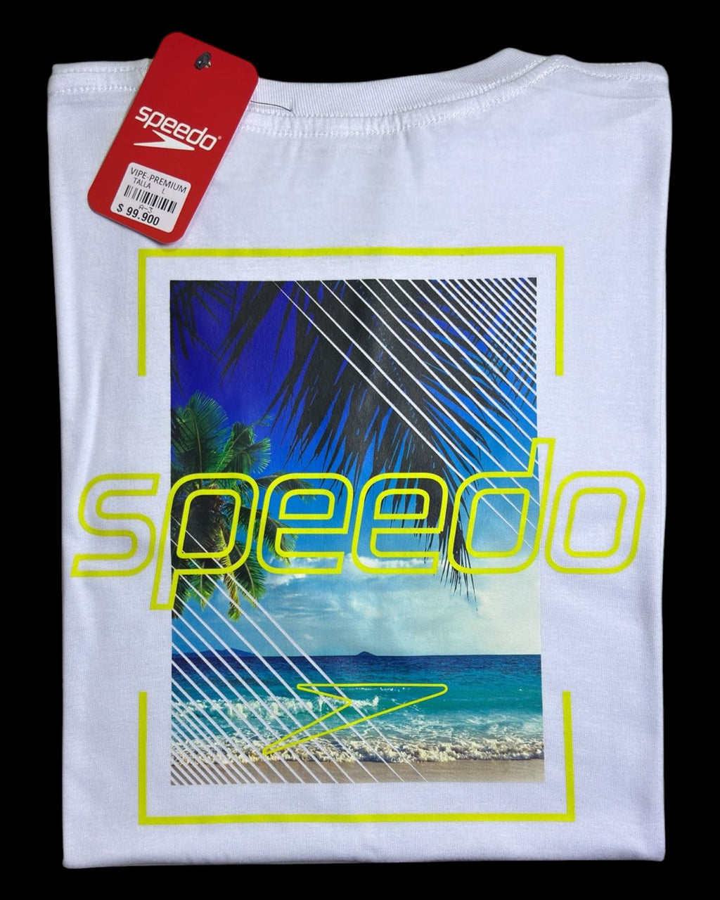 camiseta blanco playa talla L - estilo playero