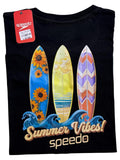camiseta negro mujer - estilo playero