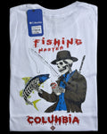 camiseta blanco pesca - estilo aventura