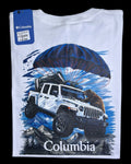 camiseta blanco car - estilo aventura