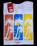 camiseta blanco palm talla L - estilo playero
