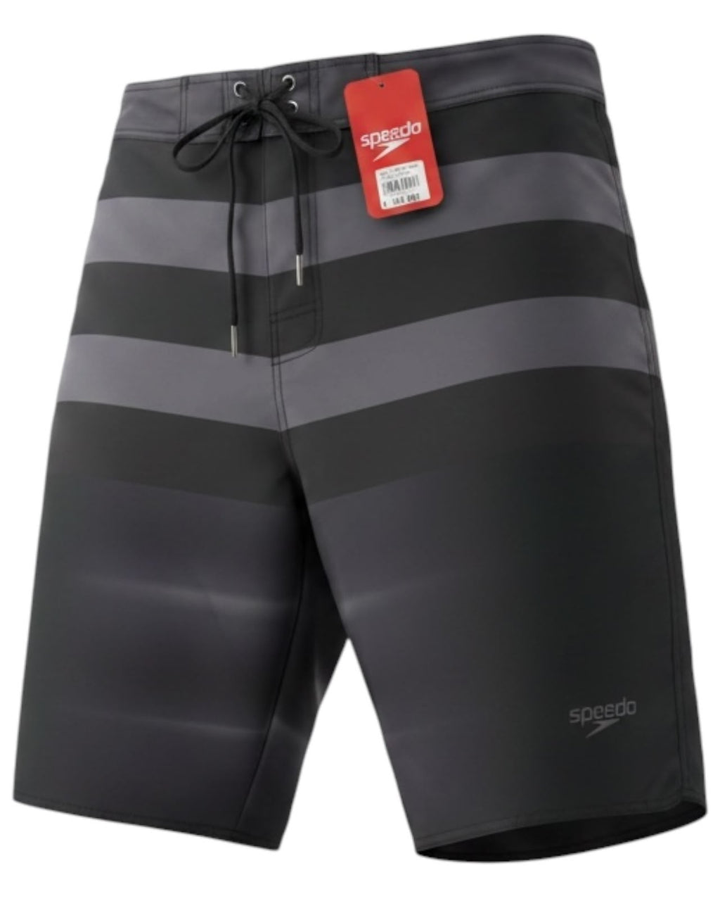 Pantaloneta Playera Antifluido Secado Rápido - estilo negro raya gris speed