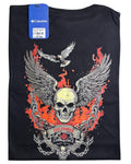 camiseta negro calavera- estilo aventura