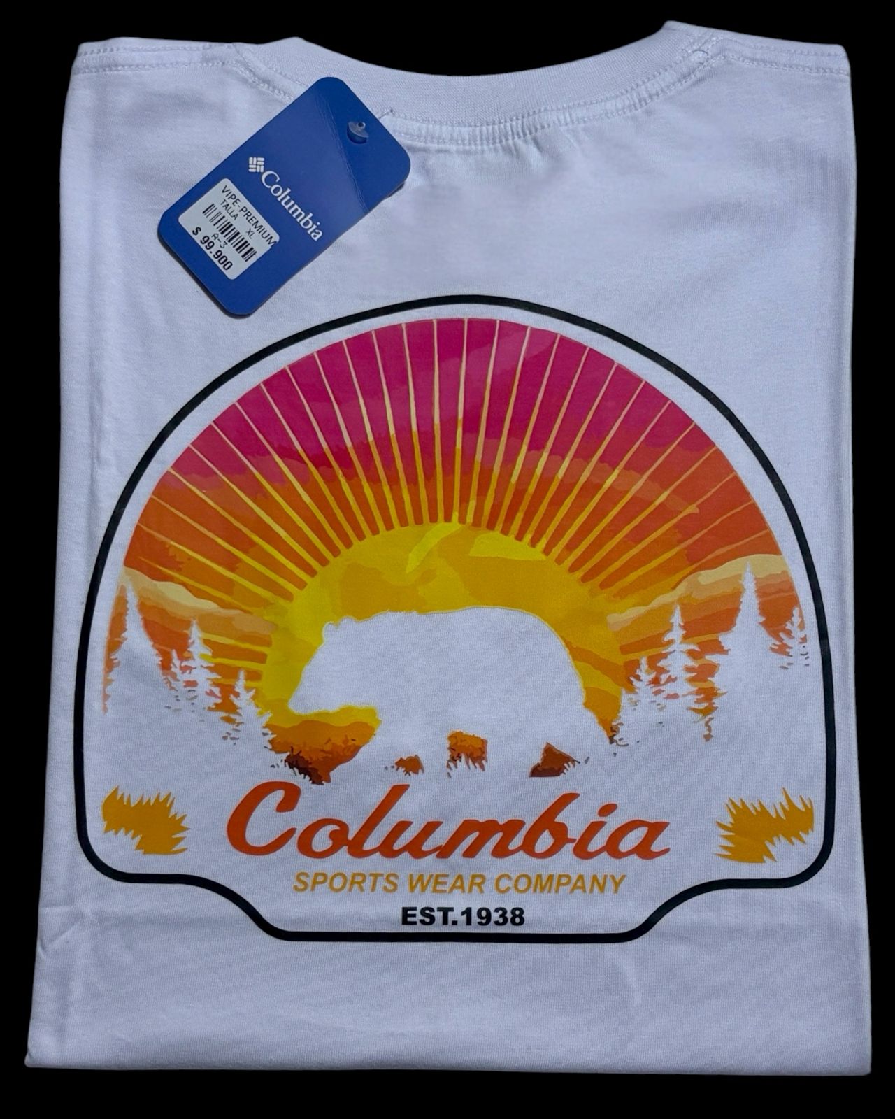 camiseta blanco oso talla XL - estilo aventura