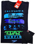 camiseta negra talla S - estilo playero
