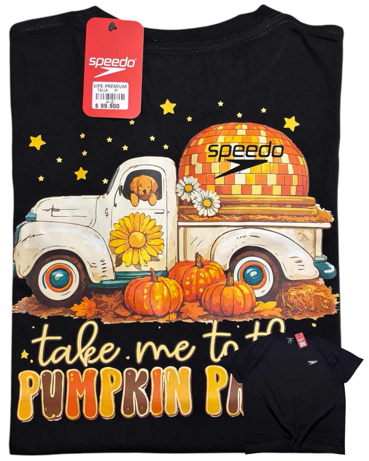 camiseta negro talla M - estilo playero