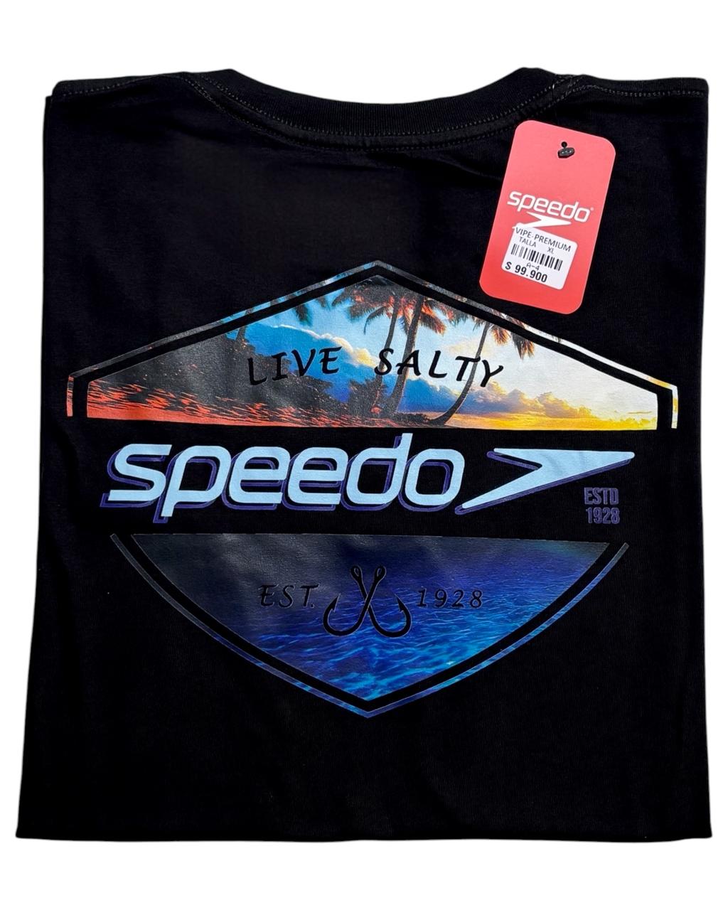 camiseta negro beach talla XL - estilo playero