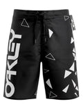 Pantaloneta Playera Antifluido Secado Rápido - estilo negro triangle oak