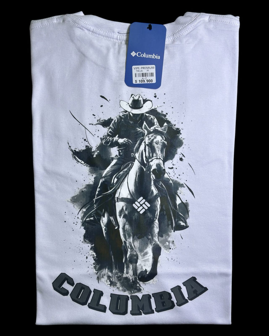 camiseta blanco talla M - estilo aventura
