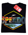 camiseta negra palm - estilo playero