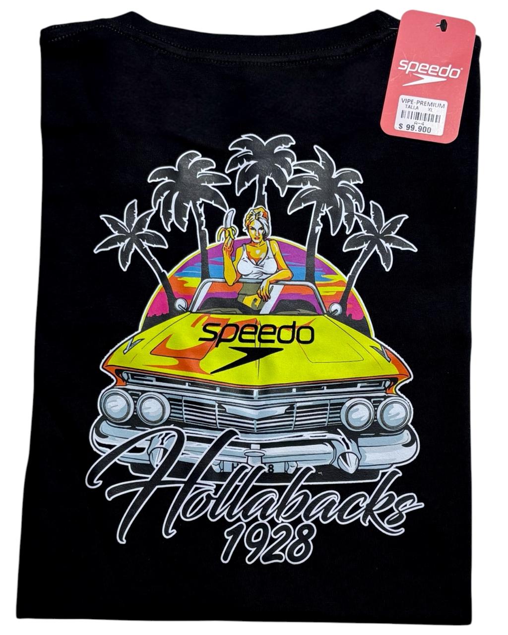 camiseta negro girl car talla XL - estilo playero