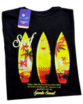 camiseta negro surf talla XL - estilo playero