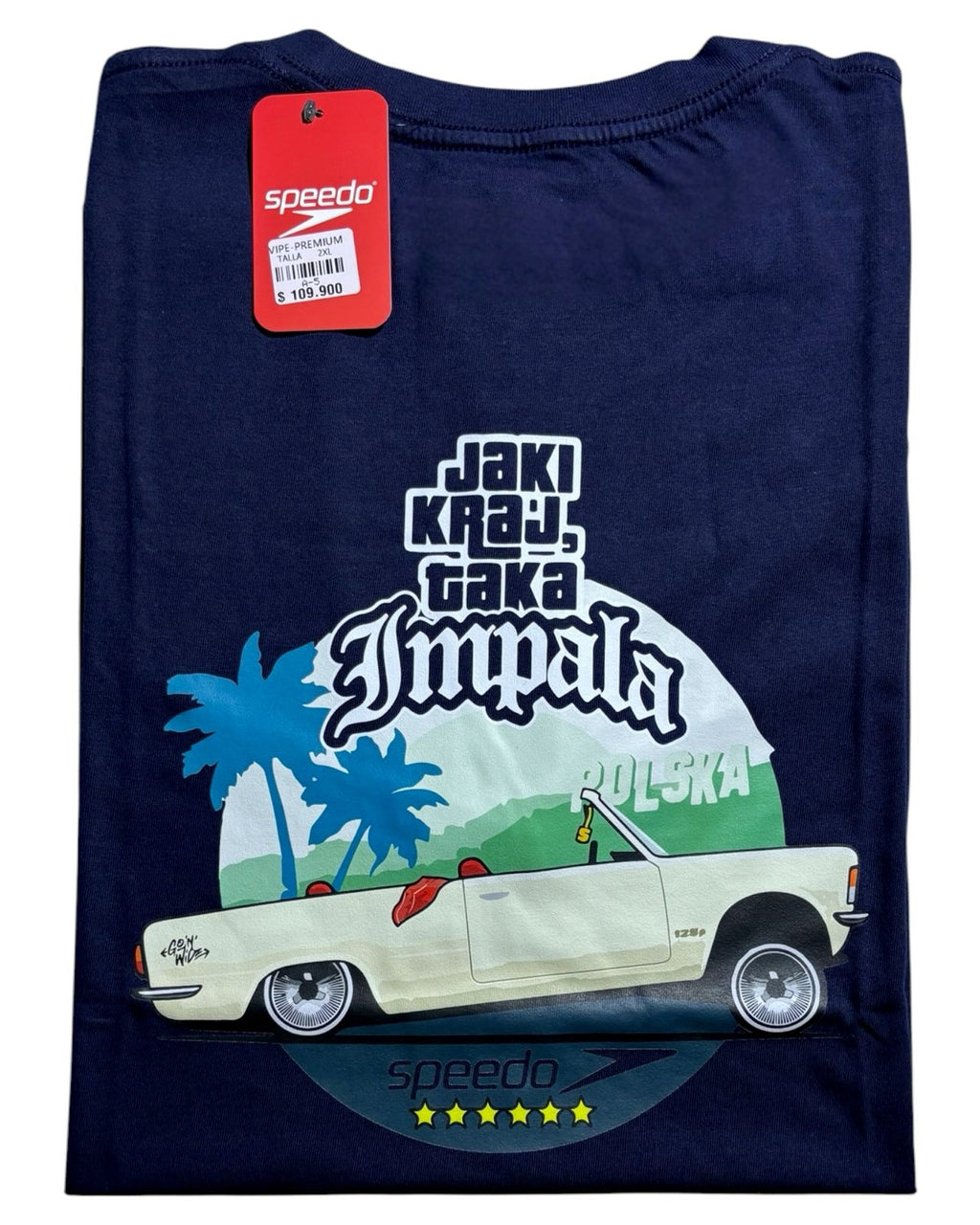camiseta color car talla XXL - estilo playero