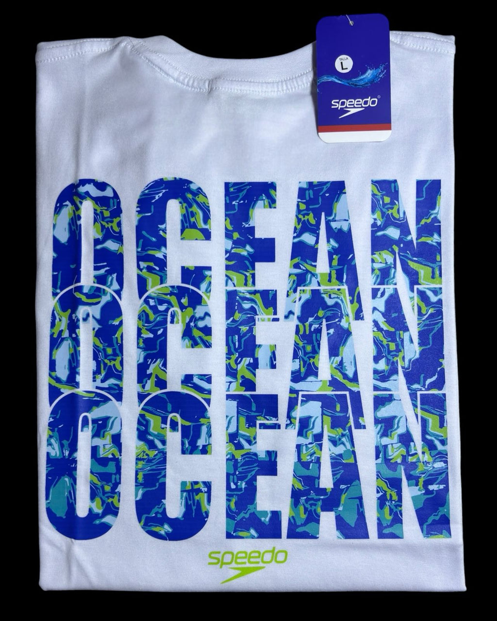 camiseta blanco ocean  - estilo playero