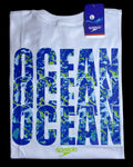 camiseta blanco ocean  - estilo playero