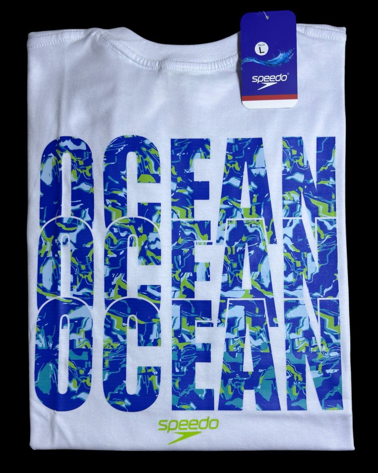 camiseta blanco ocean  - estilo playero