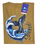 camiseta color wave talla L - estilo playero