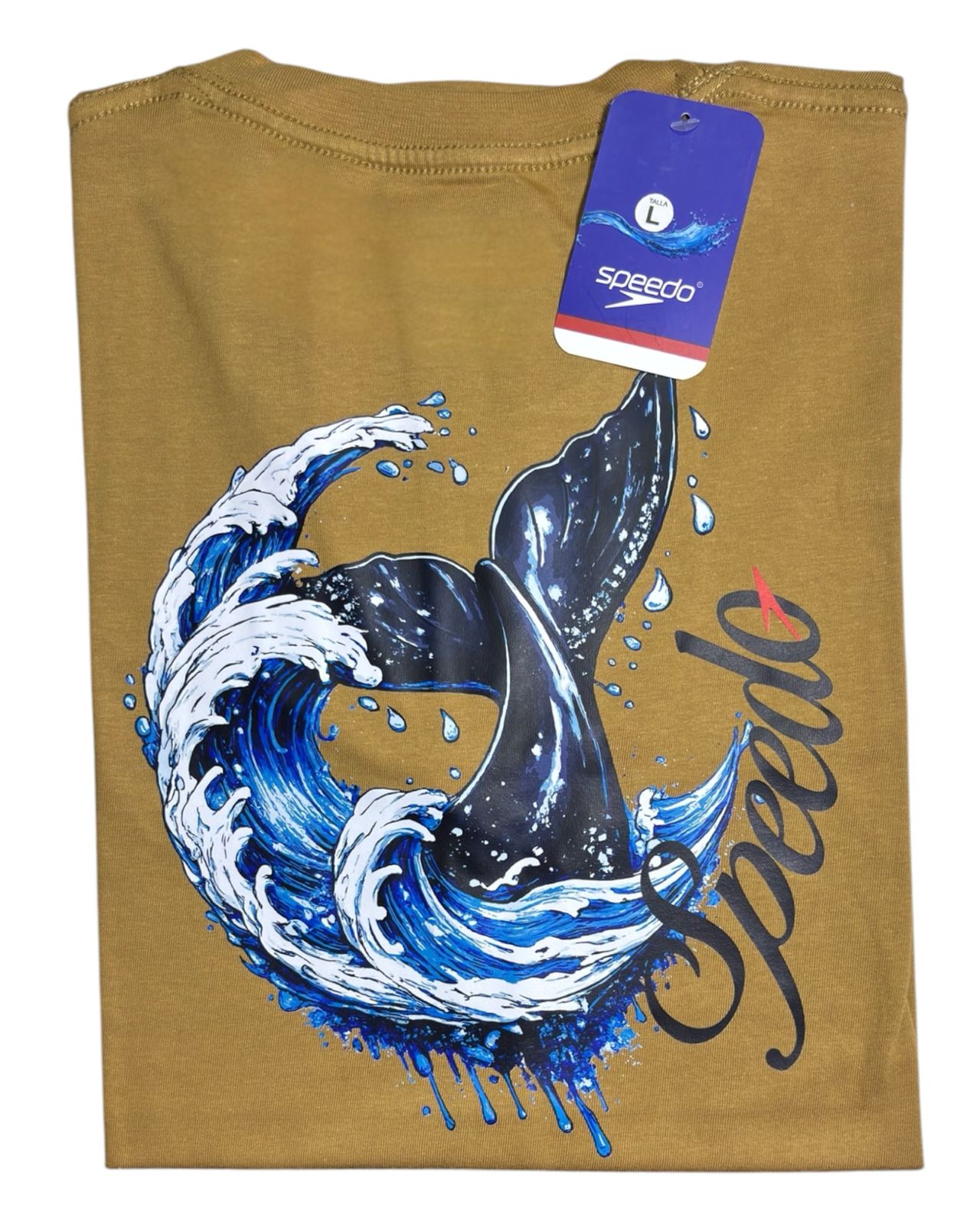 camiseta color wave talla L - estilo playero
