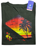 camiseta color palm talla XXL - estilo playero