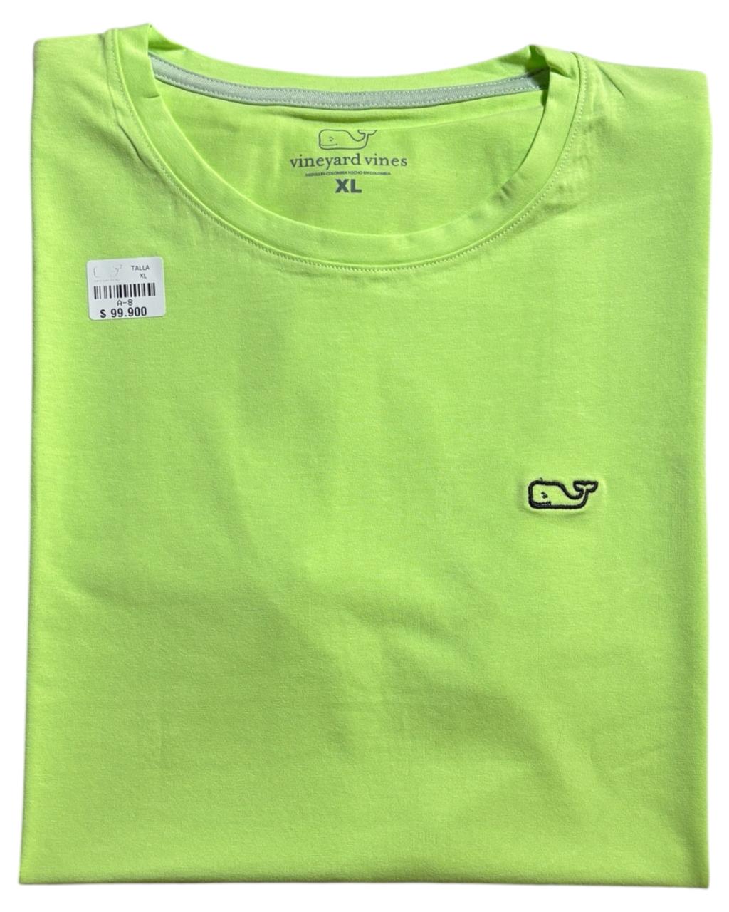 camiseta tela fria verde oliva bordada