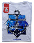 camiseta blanco ancla talla XL - estilo playero