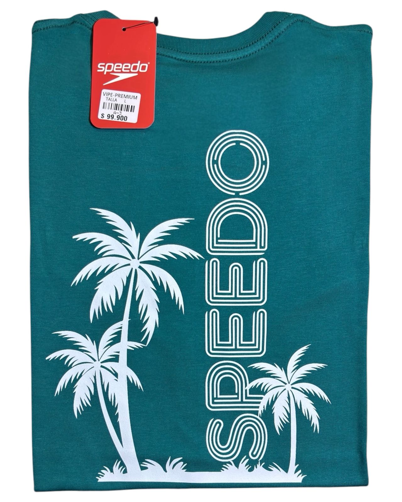 camiseta color palm talla L - estilo playero